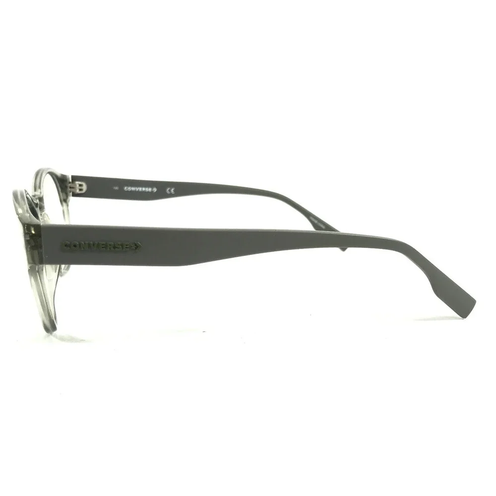 Converse Eyeglasses Frames CV5018 331 Transparent Green Round Full Rim 49-20-145